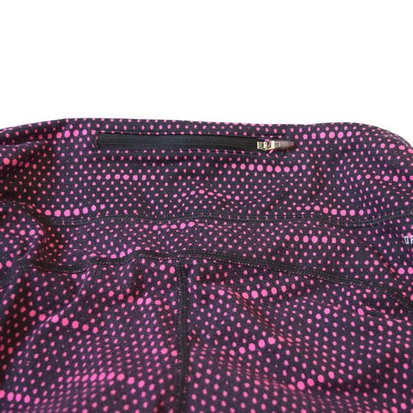 Cropped Pink Polka Dot Dri-Fit Nike Leggings - Picture 3 of 6